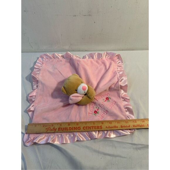 Baby Starter pink silky blanket "Thank Heavens for Little Girls" 2017 replacemen - Picture 4 of 5